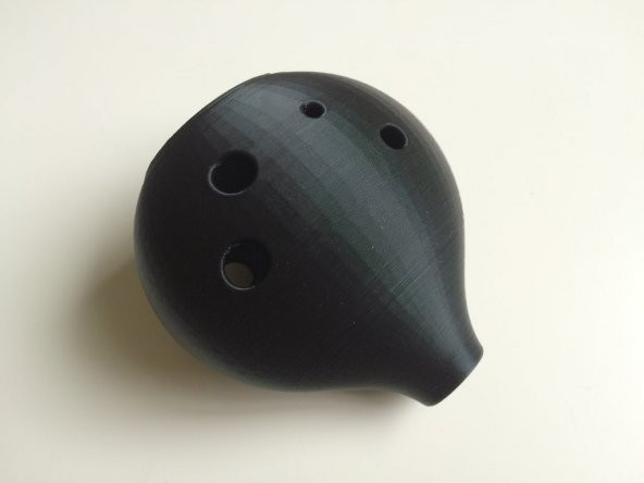 Ocarina Müzik Enstrümanı 6 Delikli Okarina Flüt Ses Aleti - 2