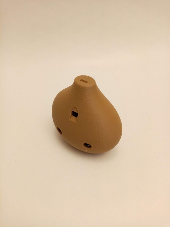 Ocarina Müzik Enstrümanı 6 Delikli Okarina Flüt Ses Aleti - 6