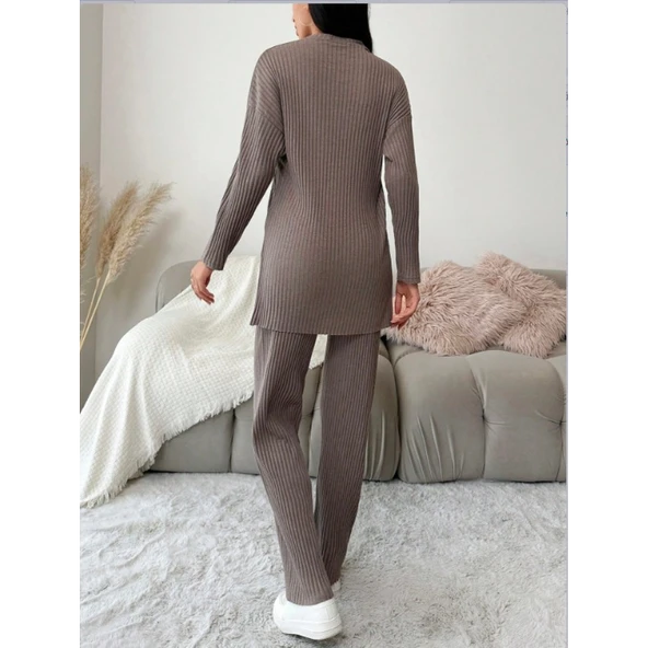 Lucky Life Kadın Uzun Kollu Kaşkorseikili Takım - 3