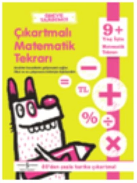 Ödeve Yardımcı Çıkartmalı Matematik Tekrarı 9 ürün görseli 1