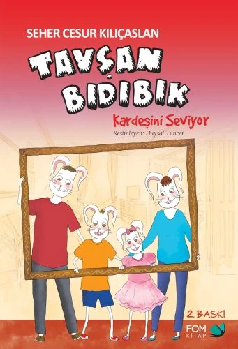 Tavşan Bıdıbık Kardeşini Seviyor ürün görseli 1