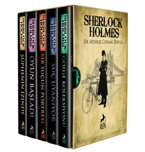 Sherlock Holmes - Bütün Hikayeler (5 Kitaplık Kutulu Set) ürün görseli 1