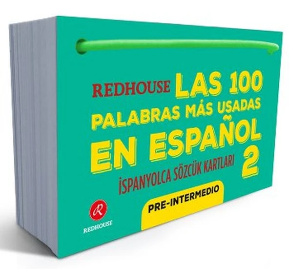 Redhouse Las 100 Palabras Mas Usadas En Espanol - İspanyolca Sözcük Kartları 2 ürün görseli 1