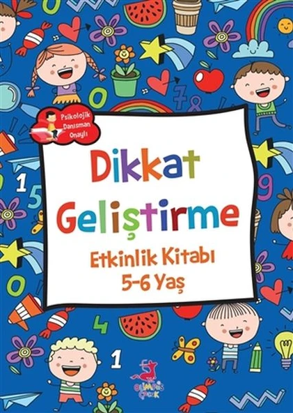 Dikkat Geliştirme - Etkinlik Kitabı (5-6 Yaş) ürün görseli 1