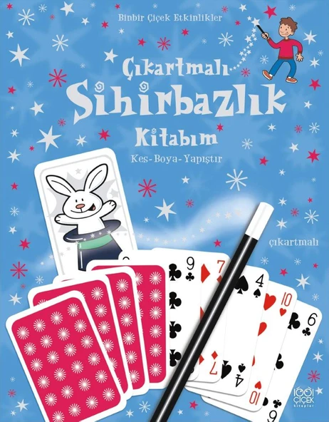 Çıkartmalı Sihirbazlık Kitabım / Kes -Boya - Yapıştır ürün görseli 1