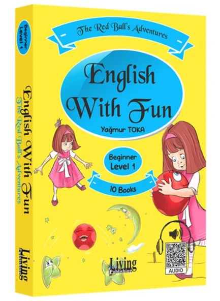 English With Fun Level 1 - 10 Kitap - The Red Ball’s Adventures ürün görseli 1