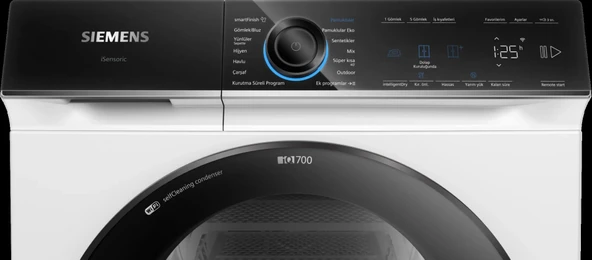 Siemens WQ45B2A0TR iQ700 Isı Pompalı Kurutma Makinesi 9 kg - 2