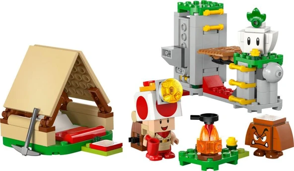 LEGO Super Mario 72040 Captain Toad's Camp - Resim 3