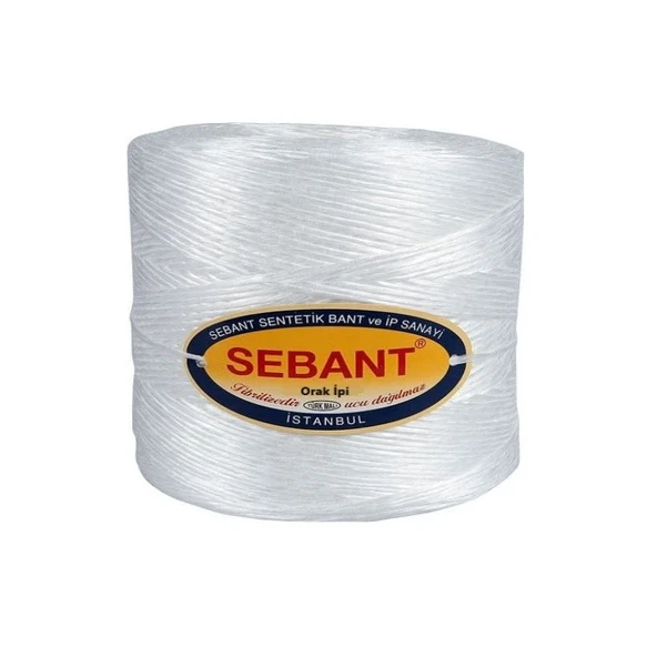 Koli-Balya-ORAK ve Genel Ambalaj İpi (Kopma Kuvveti 50kg BEYAZ) - (900 metre) ürün görseli 1