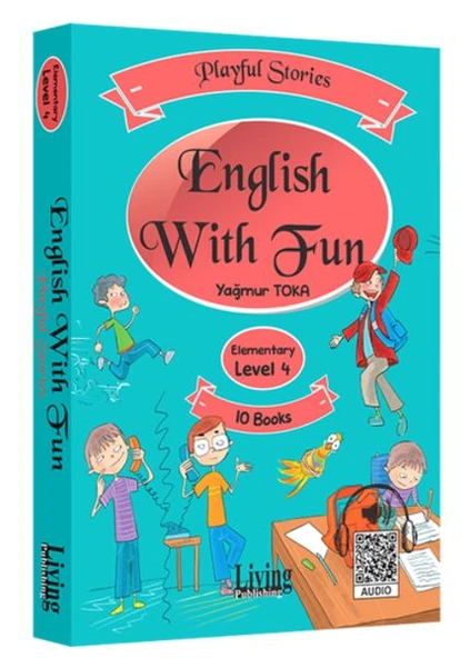 English With Fun Level 4 - 10 Kitap - Playful Stories ürün görseli 1