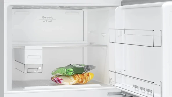 Siemens KD76NAIE0N iQ500 Üstten Donduruculu Buzdolabı 186 x 75 cm Kolay temizlenebilir Inox - 5
