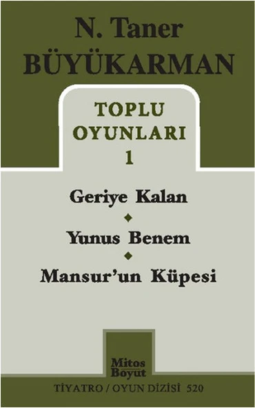 Toplu Oyunları 1 / Geriye Kalan - Yunus Benem - Mansur'un Küpesi ürün görseli 1