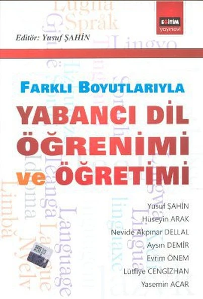 Yabancı Dil Öğrenimi ve Öğretimi Farklı Boyutlarıyla ürün görseli 1