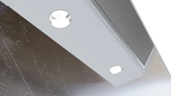 Siemens LC66KPJ20T iQ300 Duvar Tipi Davlumbaz 60 cm Beyaz Cam Yüzey - 4