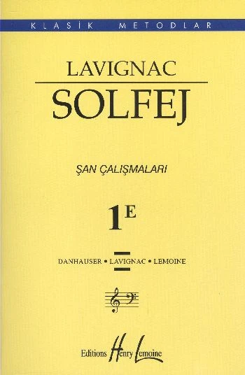Lavignac Solfej 1E Şan Çalışmaları ürün görseli 1