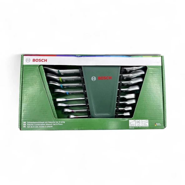 Bosch Cırcır Kombine Anahtar Seti 8 Parça - 1600a027ps - 2