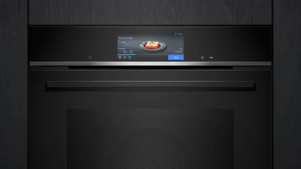 Siemens HB778G3B1 iQ700 Ankastre Fırın 60 x 60 cm Siyah - 2