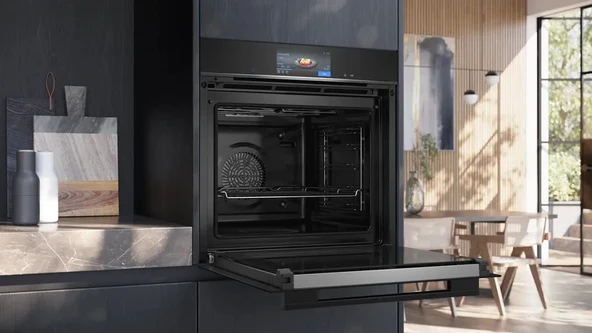 Siemens HB778G3B1 iQ700 Ankastre Fırın 60 x 60 cm Siyah - 4