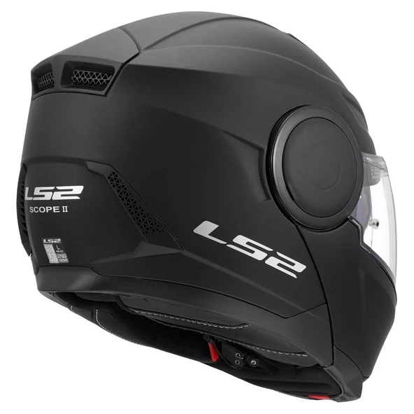 LS2 SCOPE 2 MAT SİYAH KASK - Resim 3