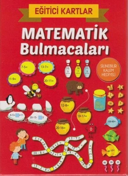 Eğitici Kartlar Matematik Bulmacaları ürün görseli 1