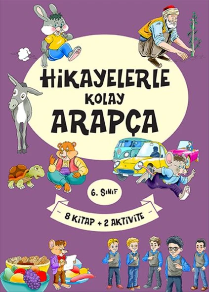 6. Sınıf Hikayelerle Kolay Arapça (8 Kitap + 2 Aktivite) ürün görseli 1