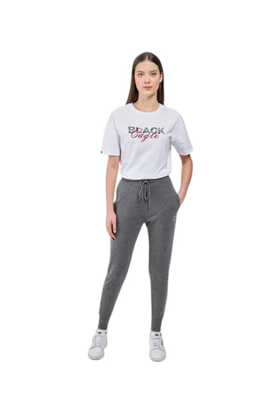 Beşiktaş Klasik Kadın Alt Gri Eşofman