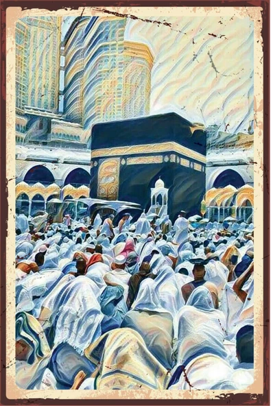 Kabe Retro Vintage Ahşap Poster - 1