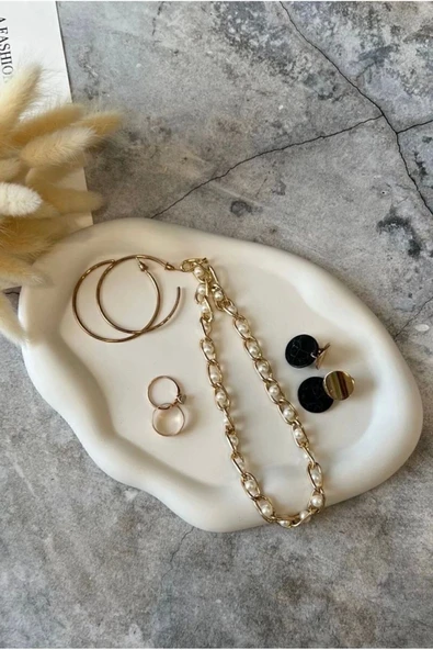 21 Cm Beton Bulut Tepsi - 2