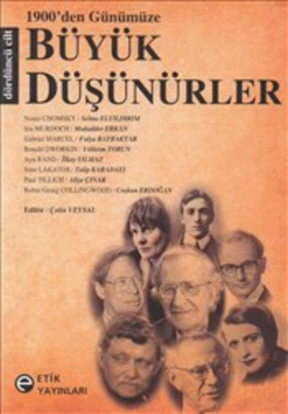 1900'den Günümüze Büyük Düşünürler (Dördüncü Cilt) ürün görseli 1