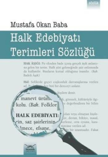 Halk Edebiyatı Terimleri Sözlüğü ürün görseli 1