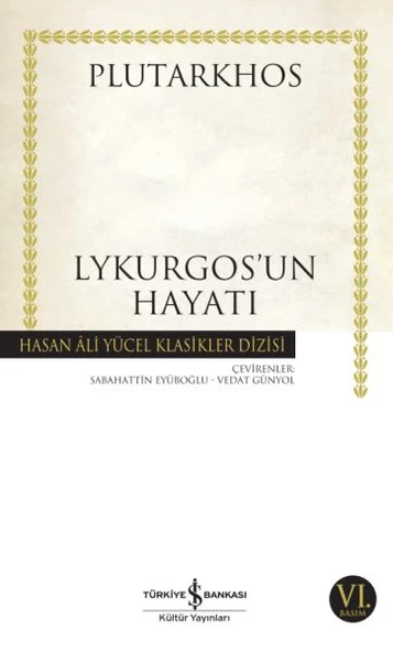 Lykurgos’un Hayatı - Hasan Ali Yücel Klasikleri ürün görseli 1