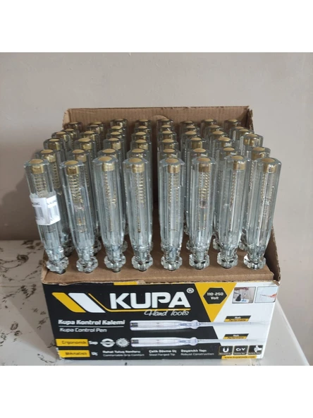 48 Adet Kaliteli, Profesyonel Kontrol Kalemi, Elektrik Kontrol Kalemi, 18,5 Cm Kontrol Kalemi 48'li