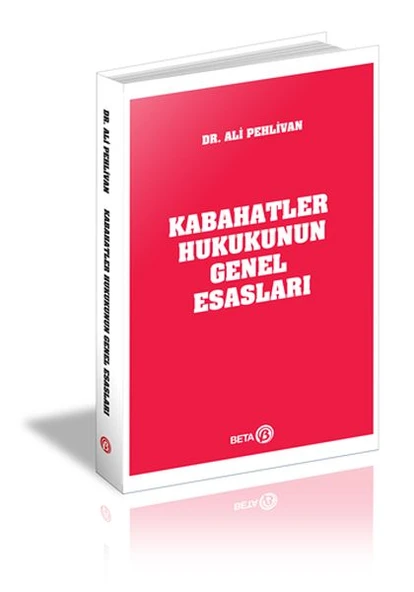 Kabahatler Hukukunun Genel Esasları ürün görseli 1