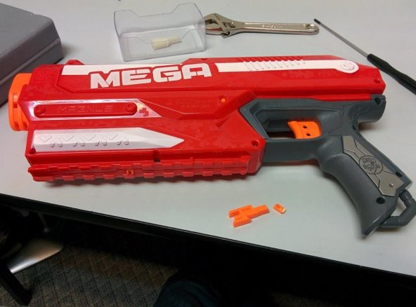 Nerf Mega Tetik Mekanizması Yedek Parça Plastik Aparat
