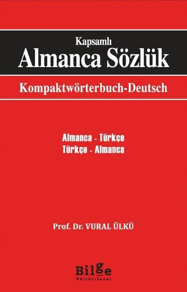 Kapsamlı Almanca-Türkçe, Türkçe-Almanca Sözlük ürün görseli 1