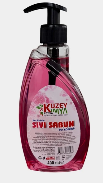 Hoş Kokulu Sıvı EL Sabunu 400ml - 3