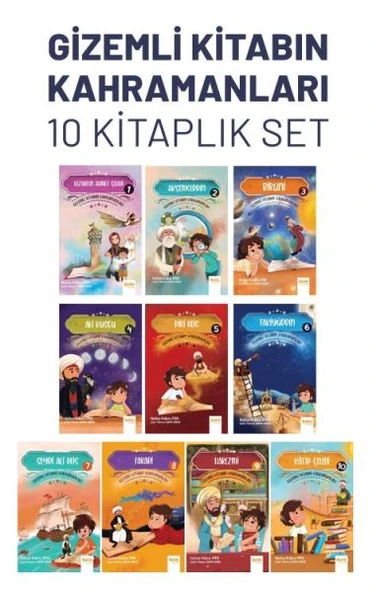 Gizemli Kitabın Kahramanları-10 Kitaplık Set ürün görseli 1
