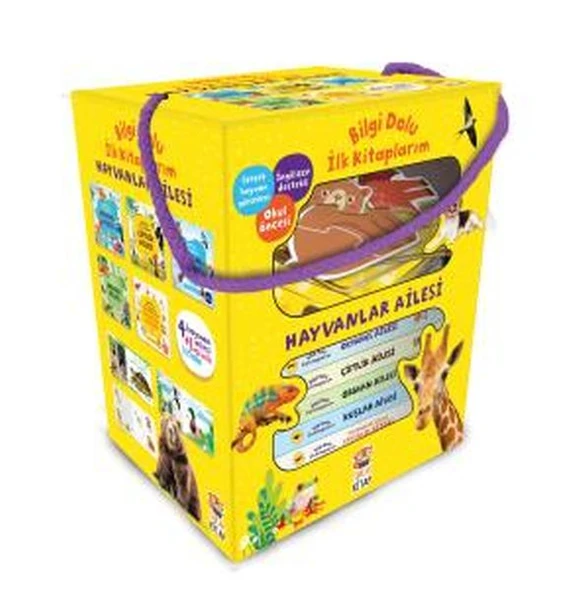 Bilgi Dolu İlk Kitaplarım Hayvanlar Ailesi Set (5 Kitap) ürün görseli 1