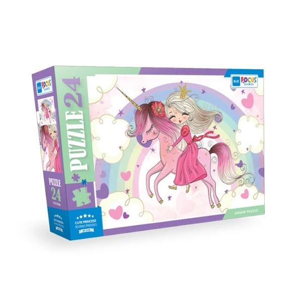 Blue Focus - Cute princess (Sevimli Prenses) - Puzzle 24 Parça ürün görseli 1