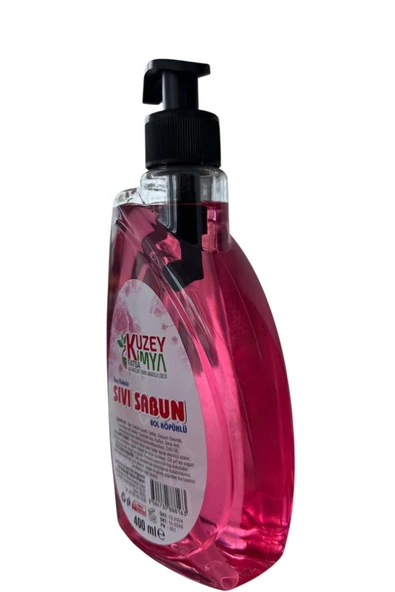 KUZEY KİMYA Hoş Kokulu Sıvı EL Sabunu 400ml - Resim 4