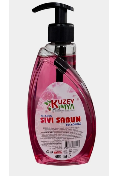 KUZEY KİMYA Hoş Kokulu Sıvı EL Sabunu 400ml ürün görseli