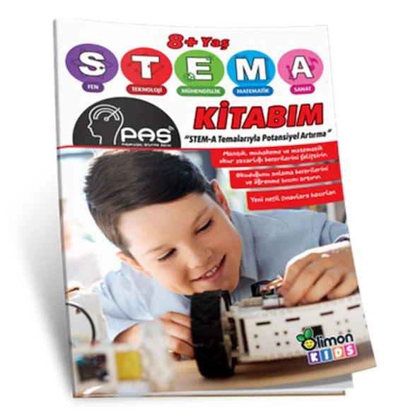 PAS Serisi 8+ Yaş STEMA Kitabım ürün görseli 1