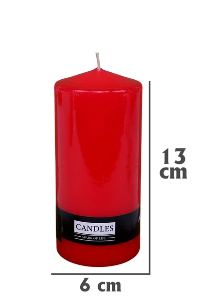 Dekoratif Kokusuz Baton Mum 6x13 cm - 8