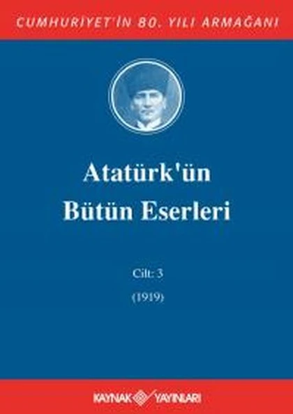 Atatürk'ün Bütün Eserleri Cilt: 3 (1919) ürün görseli 1
