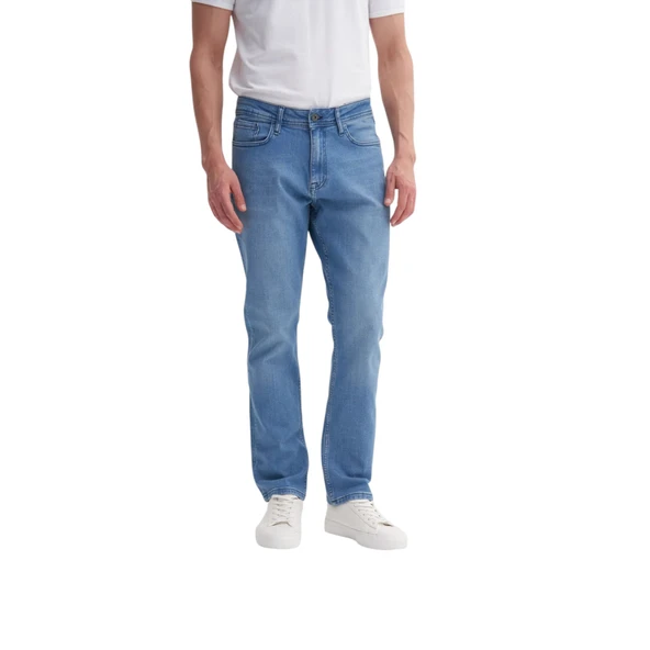 Blade Regular Fit Non Denim Pantolon Yüksek Bel - Resim 3