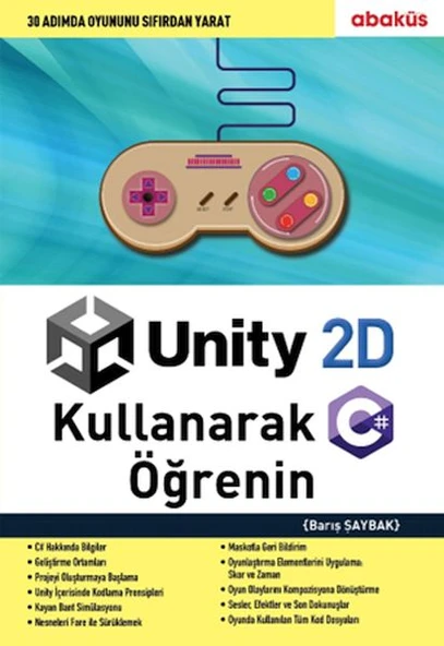 Unity 2D Kullanarak C# Öğrenin ürün görseli 1