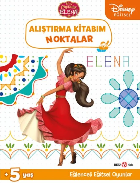 Disney Eğitsel Prenses Elena Alıştırma Kitabım Noktalar ürün görseli 1