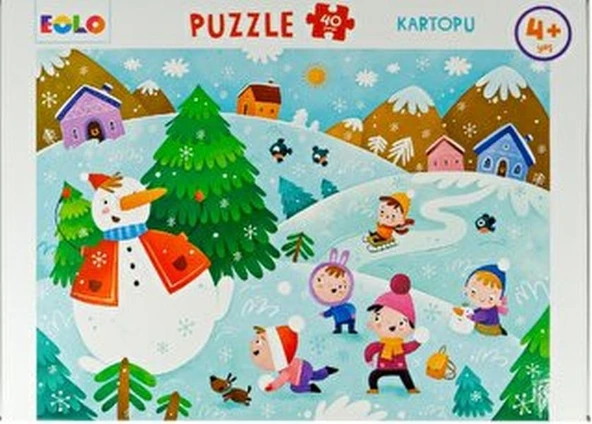 Yer Puzzle-40 Parça Puzzle - Kartopu ürün görseli 1