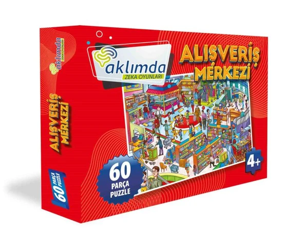 60 Parça Puzzle Alışveriş Merkezi ürün görseli 1