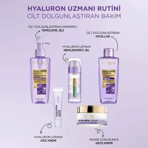 Loreal Paris Hyaluron Uzmanı Nemlendirici Jel 50ml - 4